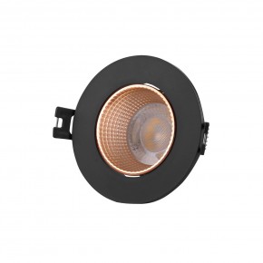 DK3061-BBR Встраиваемый светильник, IP 20, 10 Вт, GU5.3, LED, черный/бронзовый, пластик в Чайковском - chaykovskiy.ok-mebel.com | фото