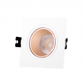 DK3071-WBR Встраиваемый светильник, IP 20, 10 Вт, GU5.3, LED, белый/бронзовый, пластик в Чайковском - chaykovskiy.ok-mebel.com | фото