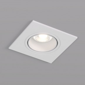 DK3071-WH Встраиваемый светильник, IP 20, 10 Вт, GU5.3, LED, белый/белый, пластик в Чайковском - chaykovskiy.ok-mebel.com | фото