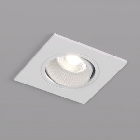 DK3071-WH Встраиваемый светильник, IP 20, 10 Вт, GU5.3, LED, белый/белый, пластик в Чайковском - chaykovskiy.ok-mebel.com | фото 3