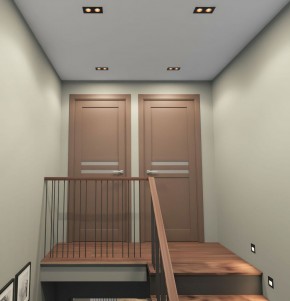 DK3072-BBR Встраиваемый светильник, IP 20, 10 Вт, GU5.3, LED, черный/бронзовый, пластик в Чайковском - chaykovskiy.ok-mebel.com | фото 3