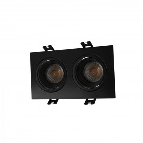 DK3072-BK Встраиваемый светильник, IP 20, 10 Вт, GU5.3, LED, черный/черный, пластик в Чайковском - chaykovskiy.ok-mebel.com | фото