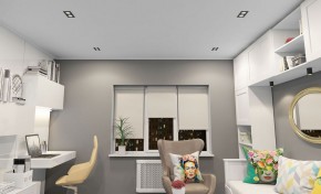 DK3072-BK+WH Встраиваемый светильник, IP 20, 10 Вт, GU5.3, LED, черный/белый, пластик в Чайковском - chaykovskiy.ok-mebel.com | фото 2