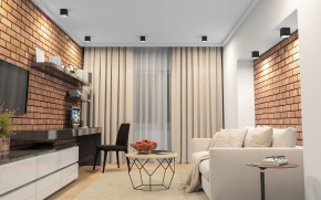 DK3080-BW+BK Светильник накладной IP 20, 10 Вт, GU5.3, LED, черно-белый/черный, пластик в Чайковском - chaykovskiy.ok-mebel.com | фото 2