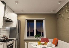 DK3080-WH Светильник накладной IP 20, 10 Вт, GU5.3, LED, белый/белый, пластик в Чайковском - chaykovskiy.ok-mebel.com | фото 2