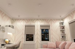 DK3090-WH+CH Светильник накладной IP 20, 10 Вт, GU5.3, LED, белый/хром, пластик в Чайковском - chaykovskiy.ok-mebel.com | фото 2