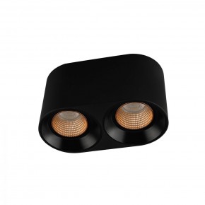 DK3096-BK+BR Светильник накладной IP 20, 10 Вт, GU5.3, LED, черный/бронзовый, пластик в Чайковском - chaykovskiy.ok-mebel.com | фото