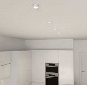 DK3120-WH Встраиваемый светильник, IP20, до 15 Вт, LED, GU5,3, белый, пластик в Чайковском - chaykovskiy.ok-mebel.com | фото 6