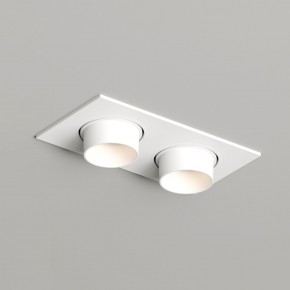 DK3122-WH Встраиваемый светильник, IP20, до 15 Вт, LED, GU5,3, белый, пластик в Чайковском - chaykovskiy.ok-mebel.com | фото