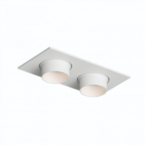 DK3122-WH Встраиваемый светильник, IP20, до 15 Вт, LED, GU5,3, белый, пластик в Чайковском - chaykovskiy.ok-mebel.com | фото 4