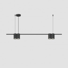 DK4061-BK Подвесной светильник ORBIT, IP20, 4xGU10 LED до 15 Вт, черный матовый, алюминий в Чайковском - chaykovskiy.ok-mebel.com | фото