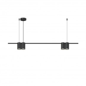 DK4061-BK Подвесной светильник ORBIT, IP20, 4xGU10 LED до 15 Вт, черный матовый, алюминий в Чайковском - chaykovskiy.ok-mebel.com | фото 3