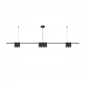 DK4063-BK Подвесной светильник ORBIT, IP20, 7xGU10 LED до 15 Вт, черный матовый, алюминий в Чайковском - chaykovskiy.ok-mebel.com | фото 3