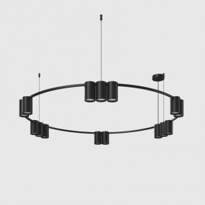 DK4067-BK Подвесной светильник ORBIT, IP20, 15xGU10 LED до 15 Вт, черный матовый, алюминий в Чайковском - chaykovskiy.ok-mebel.com | фото 2