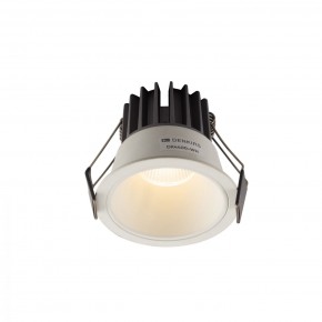 DK4400-WH Встраиваемый светильник, IP 20, 7 Вт, LED 3000, белый, алюминий в Чайковском - chaykovskiy.ok-mebel.com | фото