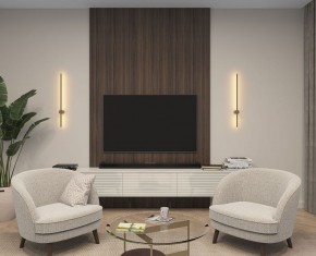 DK5012-SG Бра 800 мм, 3000К, IP20,7 Вт, матовое золото в Чайковском - chaykovskiy.ok-mebel.com | фото 5