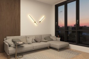 DK5012-SG Бра 800 мм, 3000К, IP20,7 Вт, матовое золото в Чайковском - chaykovskiy.ok-mebel.com | фото 7