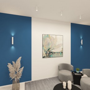 DK5022-WH Настенный светильник, IP20, до 15 Вт, LED, 2xGU10, белый, алюминий в Чайковском - chaykovskiy.ok-mebel.com | фото 5