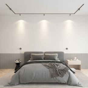 DK5072-DN Бра SHINE WALL со светодиодом, D104*H68, IP20, 3000К, 3W, RA?90, темный никель, алюминий в Чайковском - chaykovskiy.ok-mebel.com | фото 4