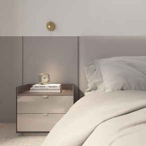 DK5072-SB Бра SHINE WALL со светодиодом, D104*H68, IP20, 3000К, 3W, RA?90, сатинированная латунь, алюминий в Чайковском - chaykovskiy.ok-mebel.com | фото 9