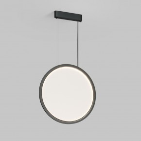 DK6606-BK Подвесной вертикальный светильник Veil со светодиодом H1700 d600 220V 48W 3000-6000K IP20 черный алюминий в Чайковском - chaykovskiy.ok-mebel.com | фото 3