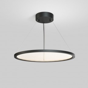 DK6616-BK Подвесной горизонтальный светильник Veil со светодиодом H900 d600 220V 48W 3000-6000K IP20 черный алюминий в Чайковском - chaykovskiy.ok-mebel.com | фото
