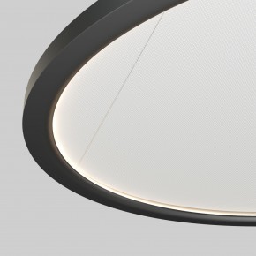 DK6616-BK Подвесной горизонтальный светильник Veil со светодиодом H900 d600 220V 48W 3000-6000K IP20 черный алюминий в Чайковском - chaykovskiy.ok-mebel.com | фото 3