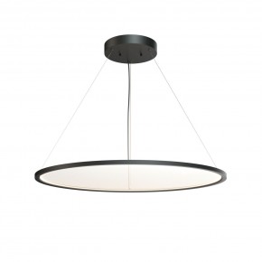 DK6620-BK Подвесной горизонтальный светильник Veil со светодиодом H900 d1000 220V 82W 3000-6000K IP20 черный алюминий в Чайковском - chaykovskiy.ok-mebel.com | фото 4