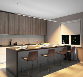 DK9253-WH Линейный светильник 62W 2500mm 3000K, белый в Чайковском - chaykovskiy.ok-mebel.com | фото 4