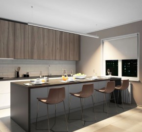DK9254-WH Линейный светильник 62W 2500mm 4000K, белый в Чайковском - chaykovskiy.ok-mebel.com | фото 4