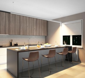 DK9303-WH Линейный светильник 72W 3000mm 3000K, белый в Чайковском - chaykovskiy.ok-mebel.com | фото 4