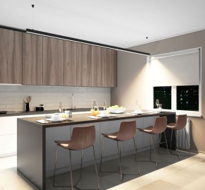 DK9304-BK Линейный светильник 72W 3000mm 4000K, черный в Чайковском - chaykovskiy.ok-mebel.com | фото 5