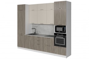 ФЬЮДЖИ Кухонный гарнитур Экстра (3000 мм) в Чайковском - chaykovskiy.ok-mebel.com | фото 4