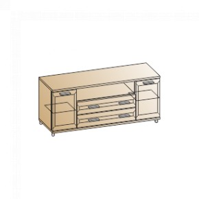 Гостиная Мелисса Композиция 12 (Снежный Ясень) в Чайковском - chaykovskiy.ok-mebel.com | фото 6