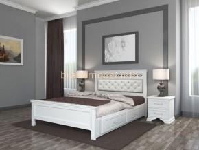 ГРАЦИЯ Кровать из массива 1400 с 2-мя ящиками в Чайковском - chaykovskiy.ok-mebel.com | фото