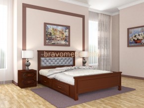 ГРАЦИЯ Кровать из массива 1400 с 2-мя ящиками в Чайковском - chaykovskiy.ok-mebel.com | фото 2