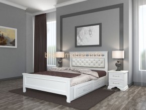 ГРАЦИЯ Кровать из массива 1600 с 2-мя ящиками  в Чайковском - chaykovskiy.ok-mebel.com | фото