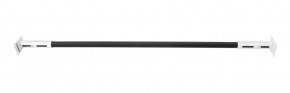 Турник раздвижной 1250-1500 цв. белый-черный FLEXTER PROFI в Чайковском - chaykovskiy.ok-mebel.com | фото