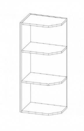 КГ "Агава" ВВТ285 Шкаф навесной торцевой h 900 в Чайковском - chaykovskiy.ok-mebel.com | фото