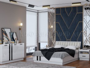 МАГНОЛИЯ Комод (Белый глянец/Белый) в Чайковском - chaykovskiy.ok-mebel.com | фото 3