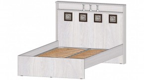 КОСТА-РИКА Кровать 1200 с основанием (анкор светлый) в Чайковском - chaykovskiy.ok-mebel.com | фото