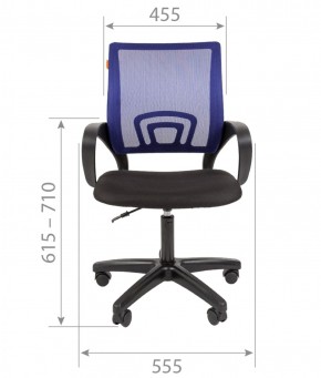 Кресло для оператора CHAIRMAN 696  LT (ткань стандарт 15-21/сетка TW-01) в Чайковском - chaykovskiy.ok-mebel.com | фото 4