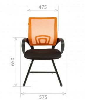 Кресло для оператора CHAIRMAN 696 V (ткань TW-11/сетка TW-01) в Чайковском - chaykovskiy.ok-mebel.com | фото 5