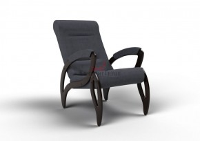 Кресло для отдыха Зельден 20-Т-ГР (ткань/венге) ГРАФИТ в Чайковском - chaykovskiy.ok-mebel.com | фото 1