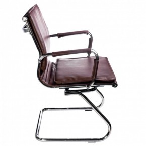 Кресло для посетителя Бюрократ CH-993-Low-V/Brown коричневый в Чайковском - chaykovskiy.ok-mebel.com | фото 2