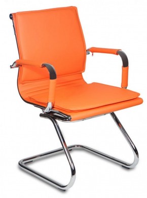 Кресло для посетителя Бюрократ CH-993-Low-V/orange оранжевый в Чайковском - chaykovskiy.ok-mebel.com | фото 1