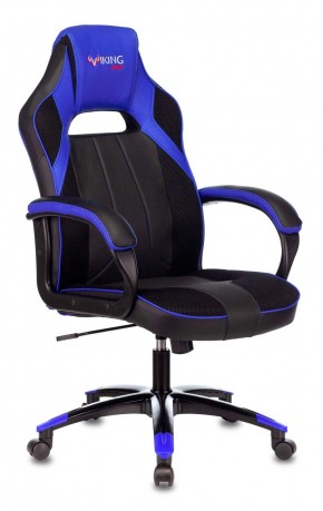 Кресло игровое Бюрократ VIKING 2 AERO BLUE черный/синий в Чайковском - chaykovskiy.ok-mebel.com | фото 1