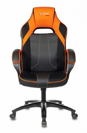 Кресло игровое Бюрократ VIKING 2 AERO ORANGE черный/оранжевый в Чайковском - chaykovskiy.ok-mebel.com | фото 2