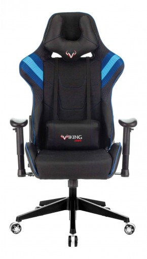 Кресло игровое Бюрократ VIKING 4 AERO BLUE черный/синий в Чайковском - chaykovskiy.ok-mebel.com | фото 3