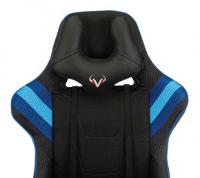 Кресло игровое Бюрократ VIKING 4 AERO BLUE черный/синий в Чайковском - chaykovskiy.ok-mebel.com | фото 6